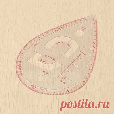 Пластиковые Рукава Кнопку Линейка Для Резки Образца Одежды Карманы Воротник Рисунок Портной Правитель Кривая Критерием Швейные Инструменты Аксессуар купить на AliExpress