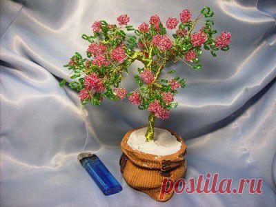 Дерево счастья из бисера фото. Плетение бисером деревья мастер-класс | Домоводство для всей семьи