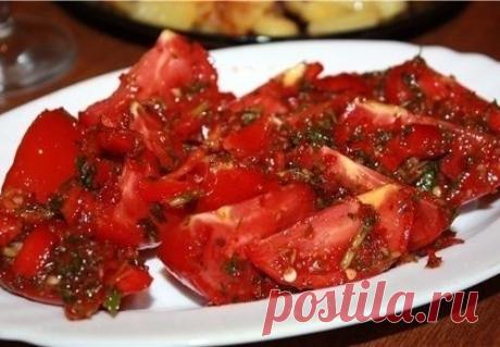 Очень вкусные помидоры по-корейски