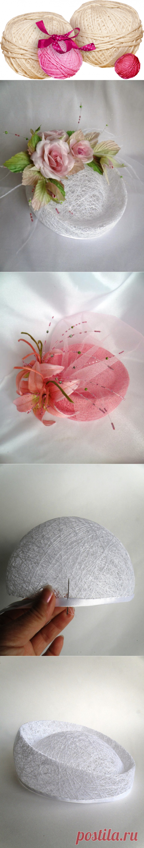 Шляпки из тончайших ниток
