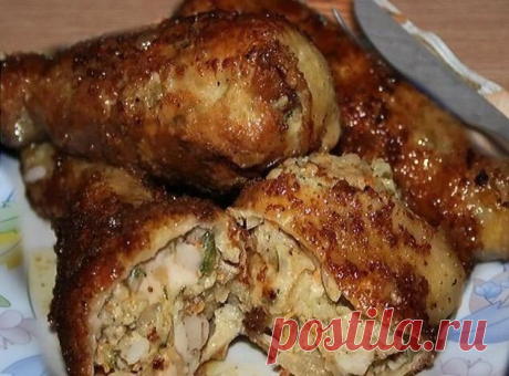Шикарное праздничное блюдо из простых куриных голеней. Ароматное и сочное, со сливочным вкусом | Ленивый повар Пульс Mail.ru