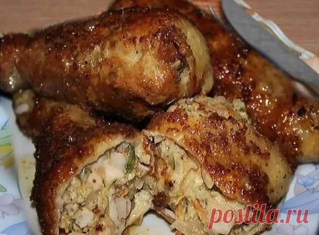 Шикарное праздничное блюдо из простых куриных голеней. Ароматное и сочное, со сливочным вкусом | Ленивый повар Пульс Mail.ru