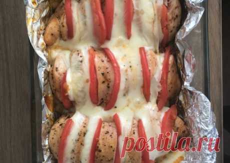 (8) Курица капрезе - пошаговый рецепт с фото. Автор рецепта Екатерина Романова . - Cookpad