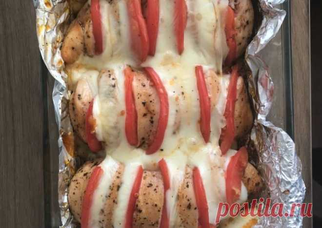 (8) Курица капрезе - пошаговый рецепт с фото. Автор рецепта Екатерина Романова . - Cookpad