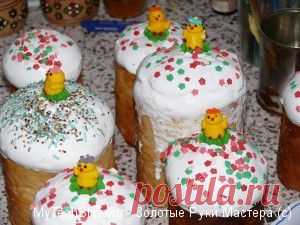 НЕОБХОДИМЫЕ СОВЕТЫ ДЛЯ ВЫПЕЧКИ КУЛИЧЕЙ! СЕКРЕТЫ И РЕЦЕПТЫ ПРИГОТОВЛЕНИЯ ГЛАЗУРИ И ПОМАДКИ ДЛЯ КУЛИЧЕЙ!!!.