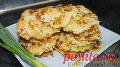 Рецепт: Постные овощные оладьи на RussianFood.com