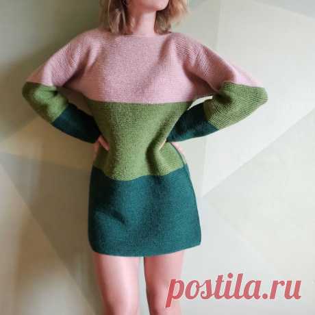 Свитер женский Fleur ручной работы