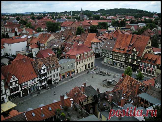Кведлинбург / Quedlinburg - фахверковое чудо