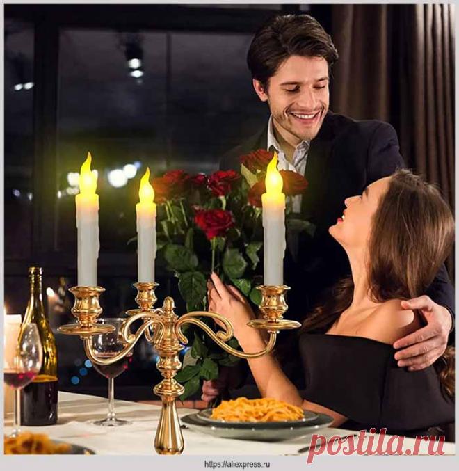 Свечи на батарейках или магия без огня