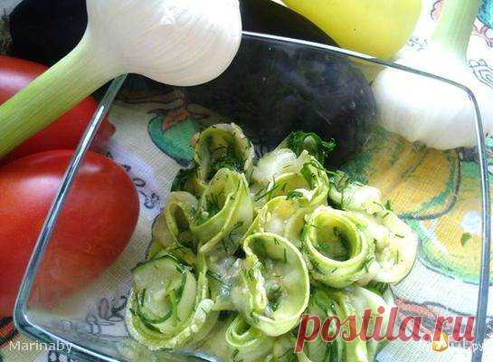 Маринованные кабачки. Потрясающе вкусная закуска из сырых кабачков или цуккини