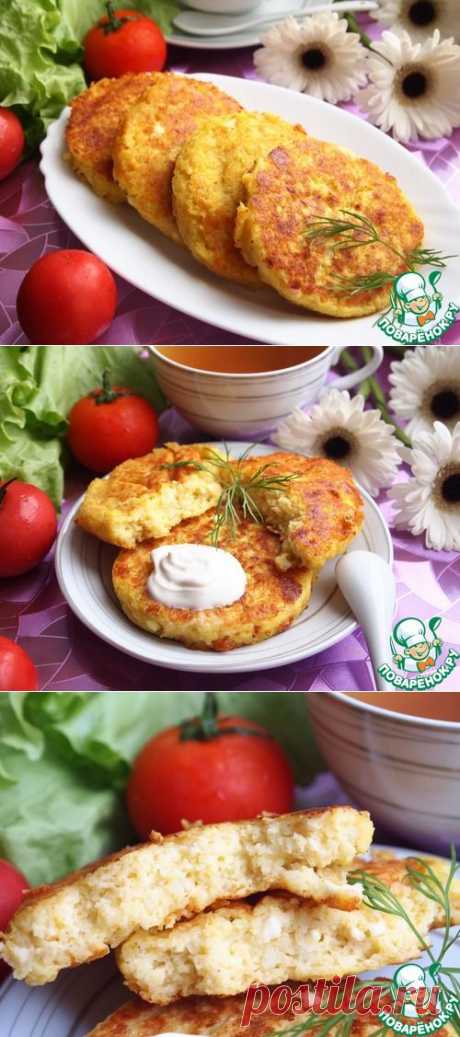 Картофельно-творожные оладьи - кулинарный рецепт