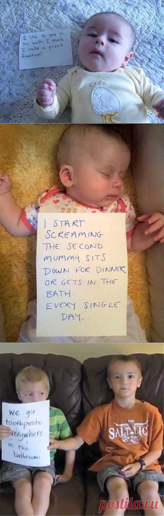 20 of the Best Baby Confession | FunCage