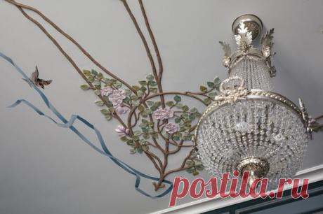 Необычные потолки: 77 вариантов как креативно украсить потолок в зале, спальне, ванной частного дома или квартиры