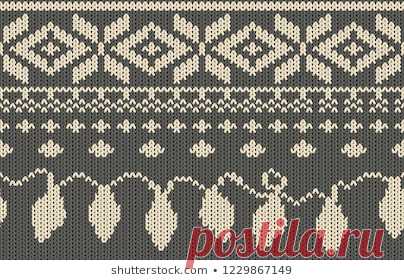 Benzer Vector knitted geometrical pattern Görselleri, Stok Fotoğrafları ve Vektörleri - 368355650 | Shutterstock