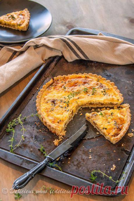 Золотистый луковый пирог » Кулинарные рецепты