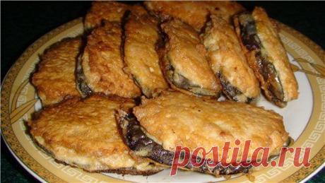 Жареные баклажаны "под мясом".