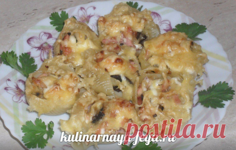 Фаршированные ракушки | Кулинарная Фея