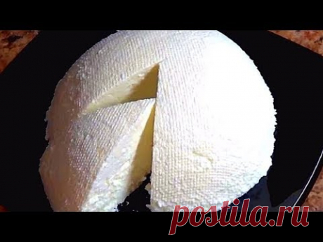 Адыгейский сыр из магазинного молока. Обалденно вкусный!