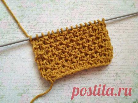 Мелкие соты - отличный узор для шапок и шарфов » «Хомяк55» - всё о вязании спицами и крючком
