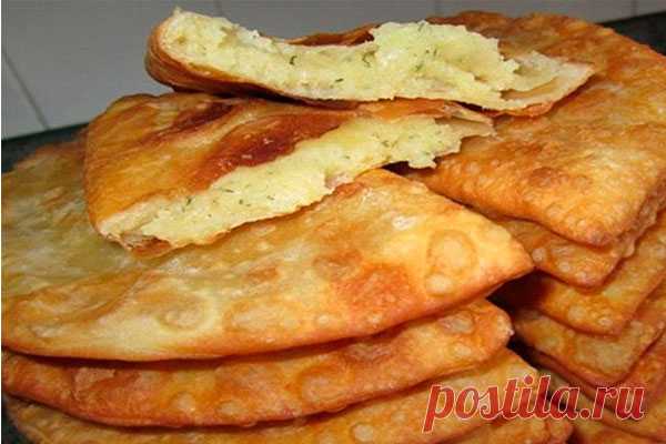 Чебуреки с сыром: хрустящее тесто и сочная начинка - Кулинарная страница