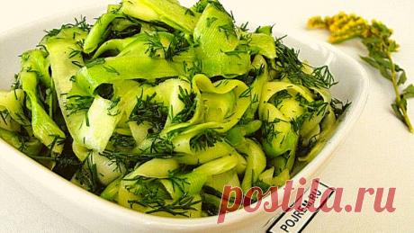 Кабачки больше не жарю и не тушу. Готовлю из них быстрым способом умопомрачительную закуску