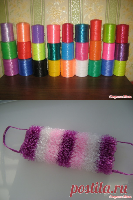 Мастер-класс по вязанию мочалки! - Вязание - Страна Мам