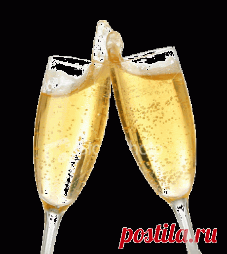 skleničky, pití, gif