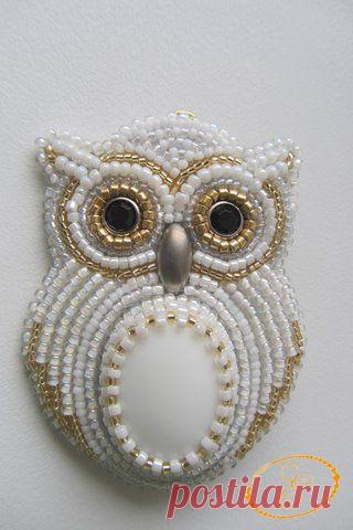 White Owl. | biser.info - всё о бисере и бисерном творчестве