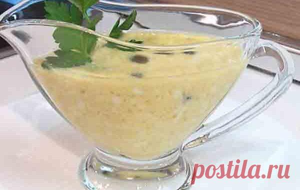 Соус к рыбе с каперсами - Кулинарные рецепты