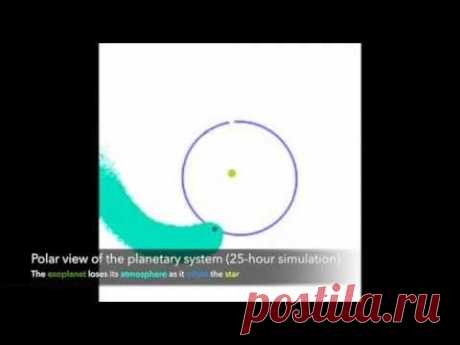 Хвост кометы у странной планеты холодного красного карлика | АСТРОновости