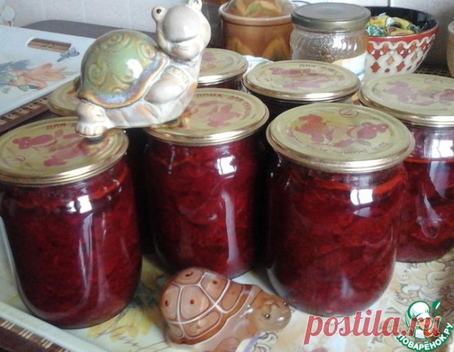 Свекла острая на зиму – кулинарный рецепт