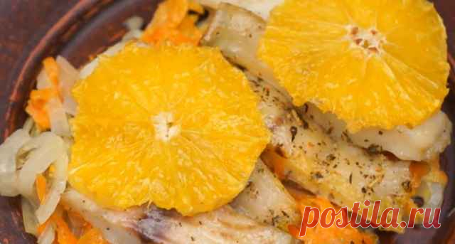Праздничный рецепт рыбы с апельсинами — Домашняя кулинария