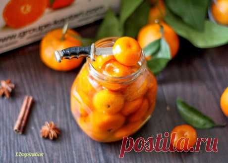 Варенье из целых мандаринов.