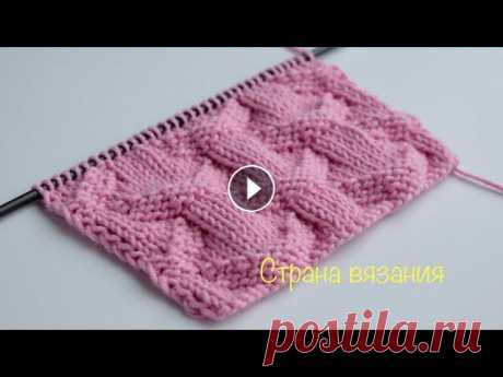 Узоры спицами. Теневой объёмный узор. Knitting patterns. Shadow volumetric pattern. Вяжем очень красивый теневой узор. Узор универсальный, можно использовать для вязания любых вещей. Вяжем узор только лицевыми и изнаночными петлями. Р...