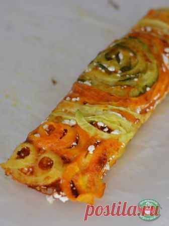 Домашни вкусотии: Цветно зеленчуково руло