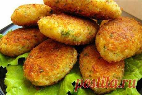 КАРТОФЕЛЬНЫЕ КРОКЕТЫ С ЦВЕТНОЙ КАПУСТОЙ