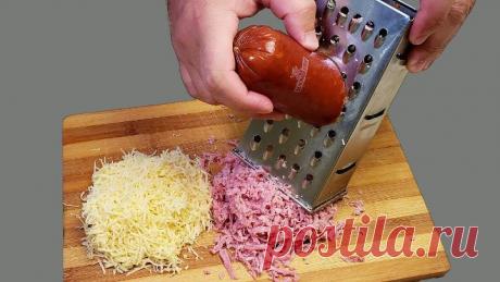 Сделал много, но все равно мало! Необычные бутерброды на завтрак!