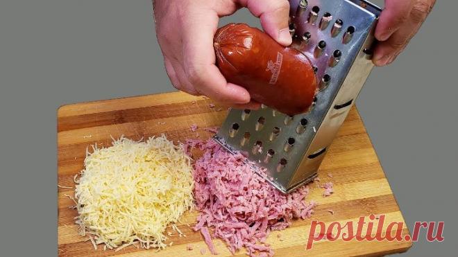 Сделал много, но все равно мало! Необычные бутерброды на завтрак!