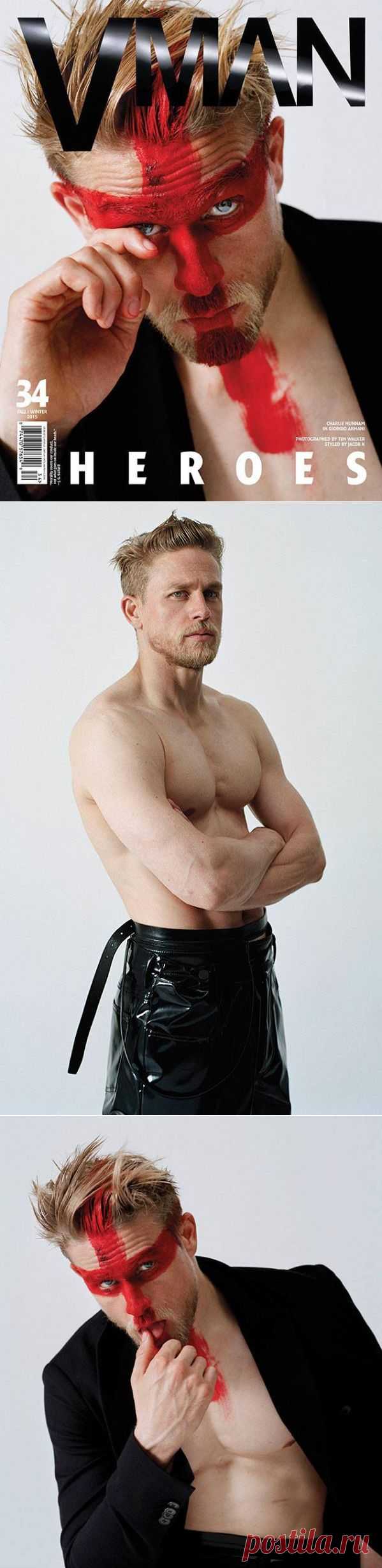 Чарли Ханнэм в VMan (Интернет-журнал ETODAY)