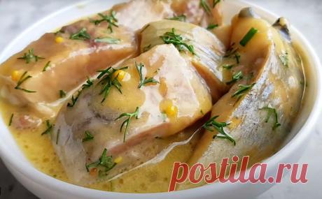Селедка в горчичном соусе по-фински: за 2 часа такая вкуснятина! Уходит без остатка, вымакивается даже соус