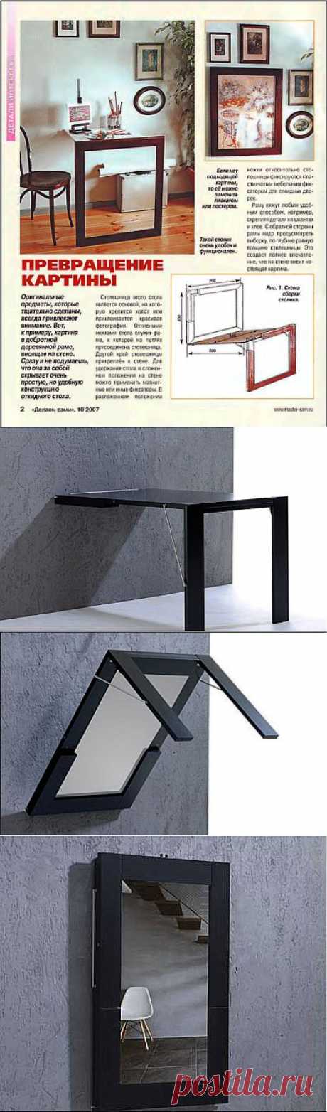 Стол-картина.