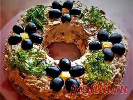 Невероятно вкусный праздничный салат "Леший" - Дачный участок - медиаплатформа МирТесен