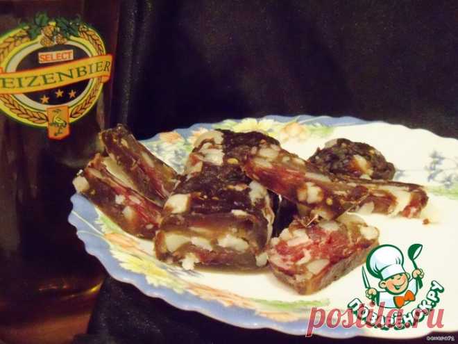 Сыровяленая колбаса Кулинарный рецепт