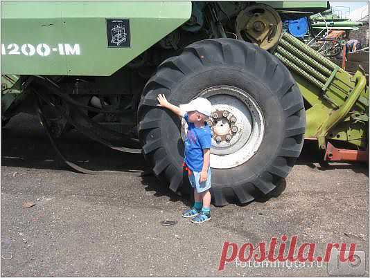 это не я маленький!!!,это колесо большое!!!