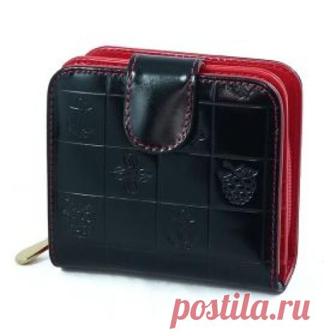 Женские кошельки на молнии, купить портмоне из натуральной кожи на молнии недорого