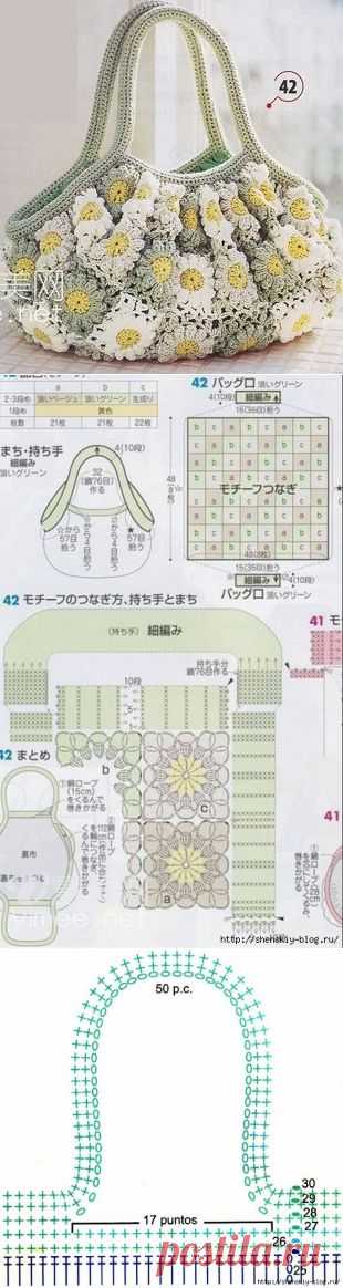 3 модные сумочки на лето - вяжем крючком!
