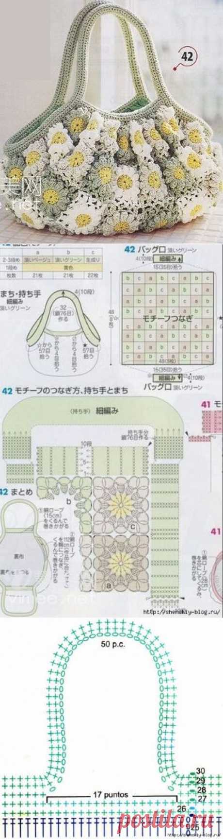 3 модные сумочки на лето - вяжем крючком!