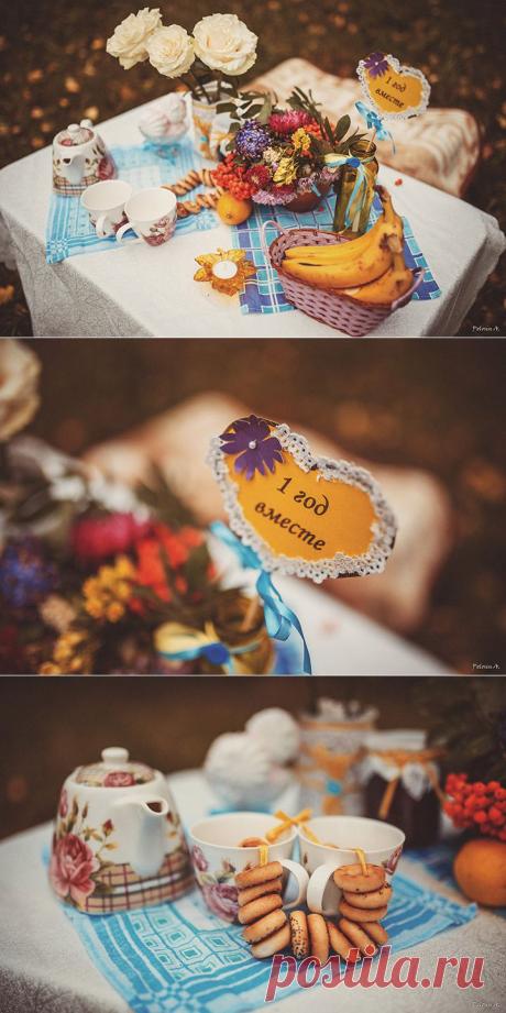 Ситцевая осень: годовщина Марины и Игоря - WeddyWood