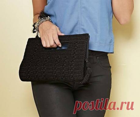 Клатч крючком