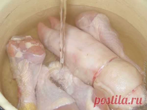 Холодец из свиных и куриных ножек / Рецепты с фото